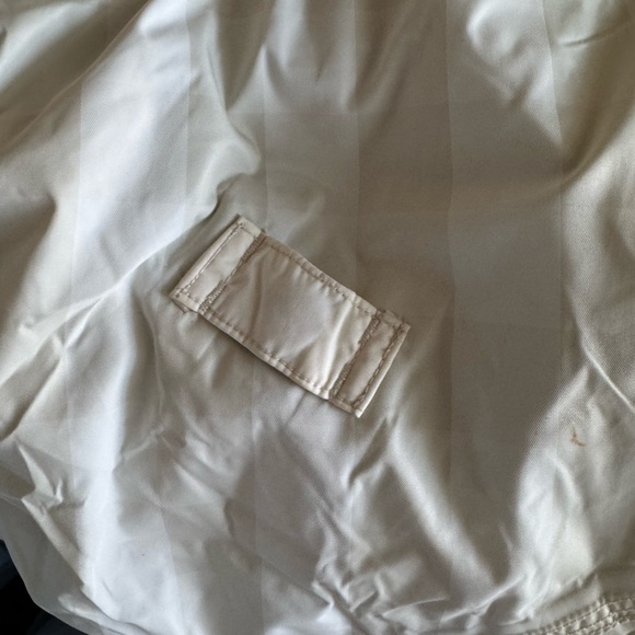 Burton Snowboard Pants, S, Cream w/ Green Accents, pockets, pockets pockets NWOT - Picture 5 of 9